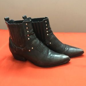 Yru metallic cowboy boots